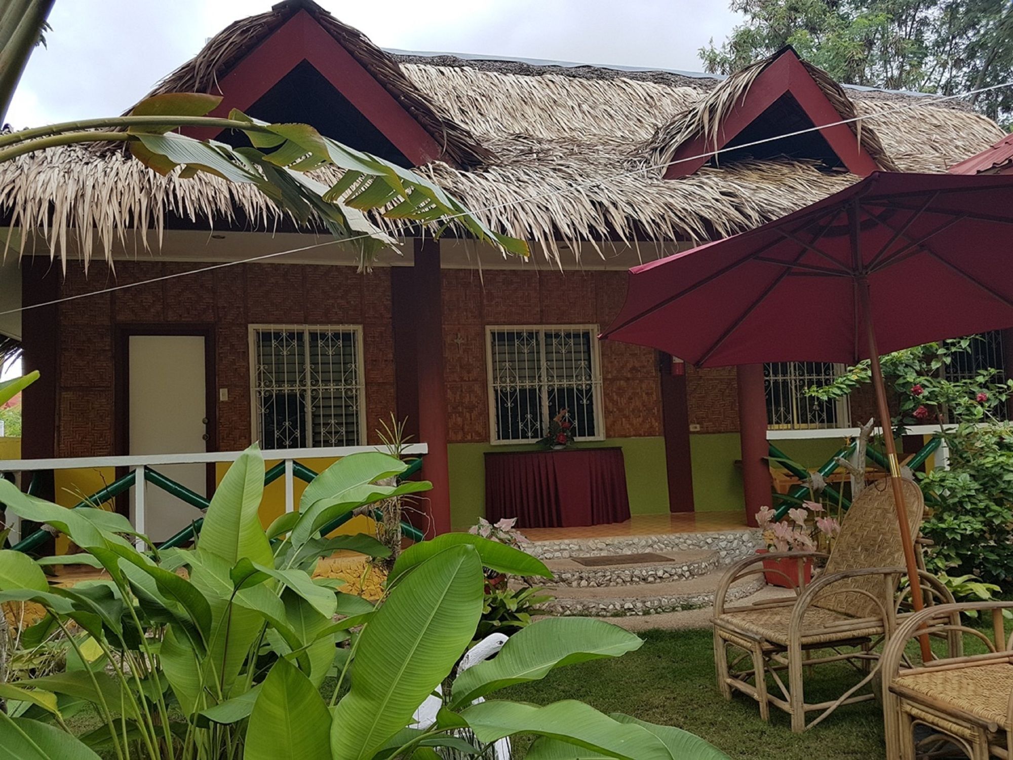 Traville Huts Palm Beach Inn Panglao Extérieur photo